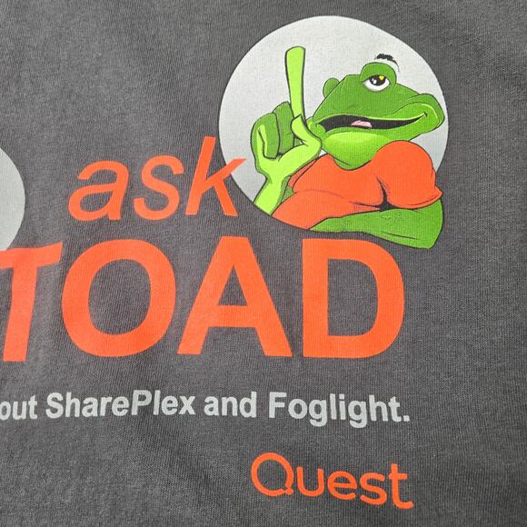 Quest Thrive In the New Database World T-shirt Graphic Gray size XL ISSUES - Picture 3 of 13